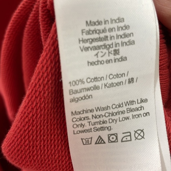 Crewcuts red sweatshirt - Picture 6 of 6